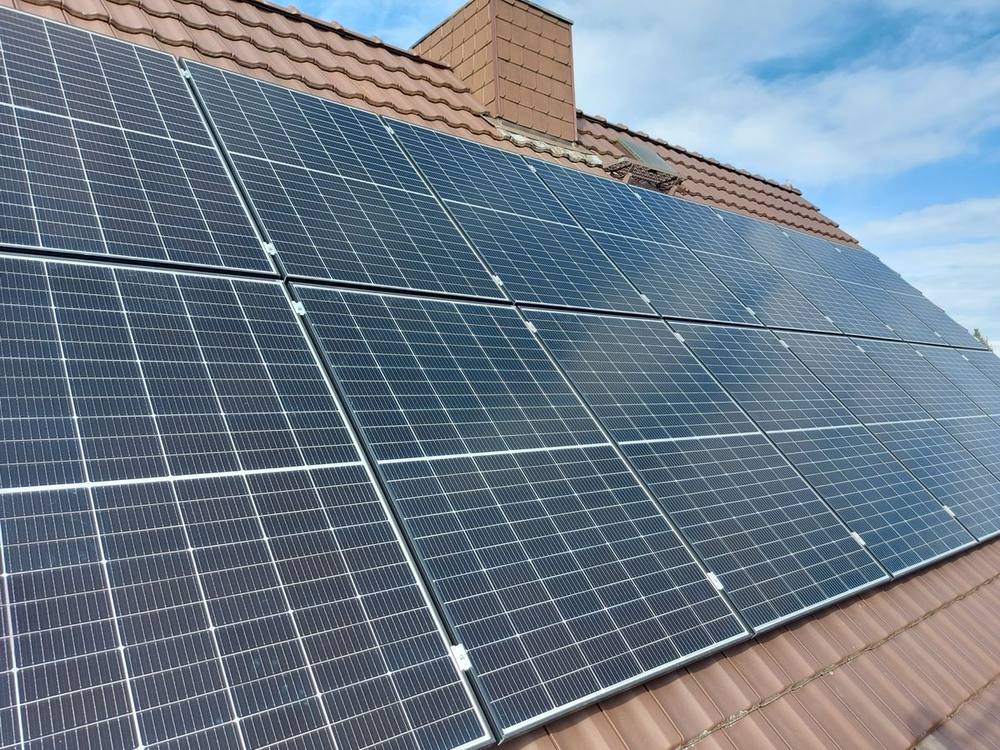 Photovoltaikanlage auf dem Dach